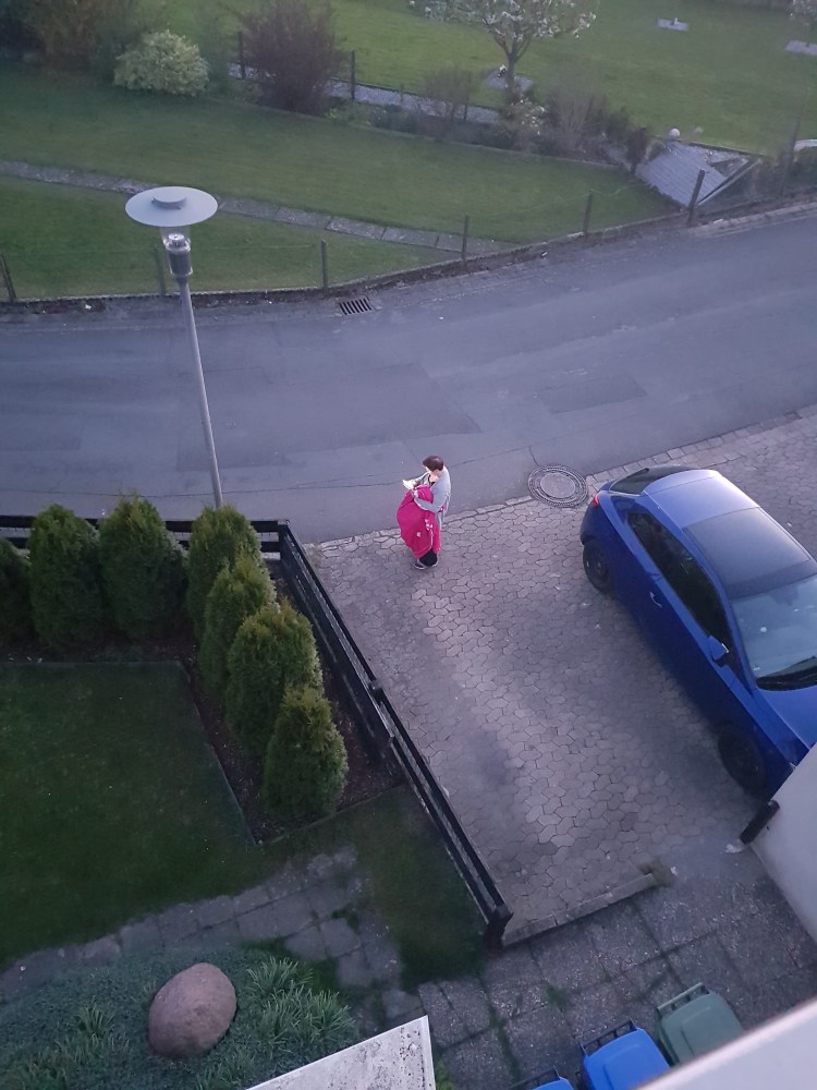 Kleine Planänderung, Bianca und Yvonne sind schon da
